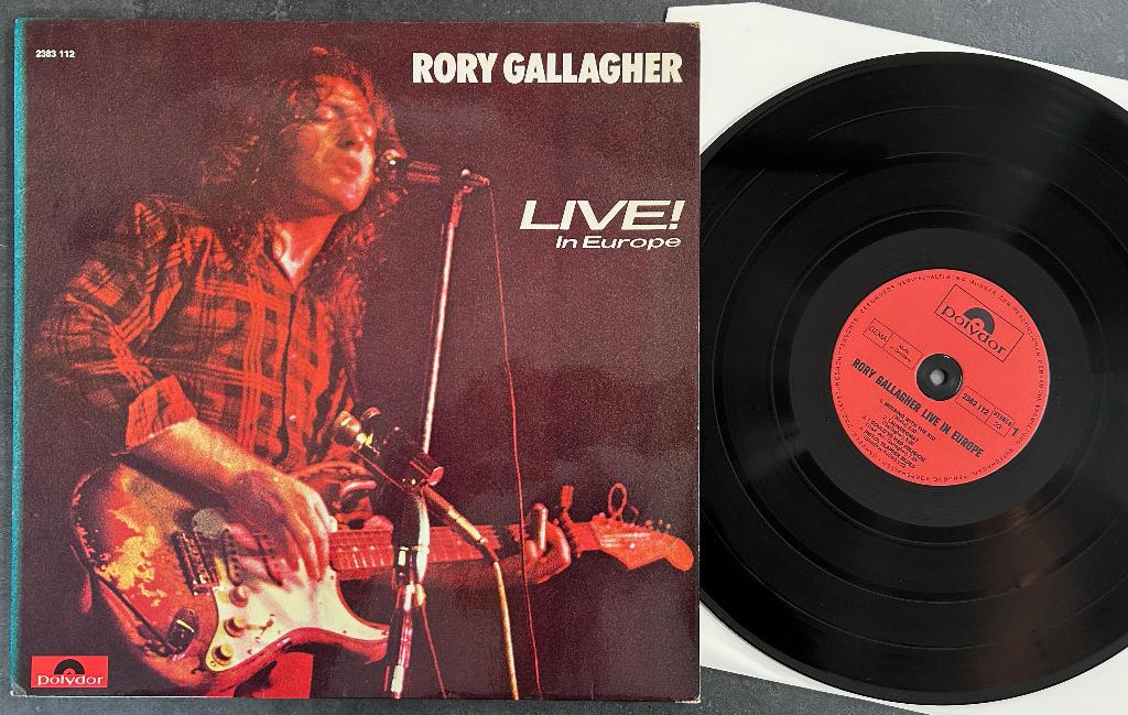 RORY GALLAGHER - Live in Europe! ( LP; NMINT ), Envoi, Comme neuf, 12 pouces, Pop rock
