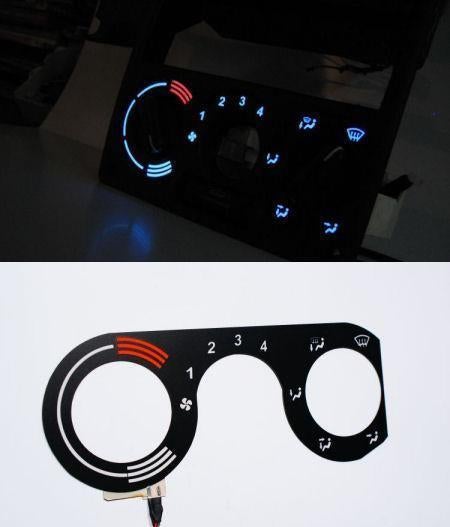 Opel Astra F - Indiglo Kachel paneel, Ophalen of Verzenden