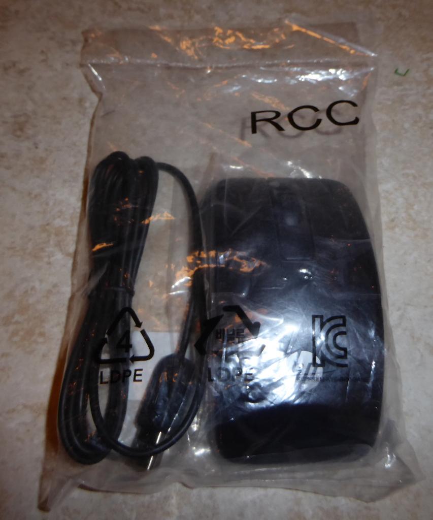 Zwarte optische muis HP / Nieuw, Computers en Software, Muizen, Ophalen, Nieuw, Muis