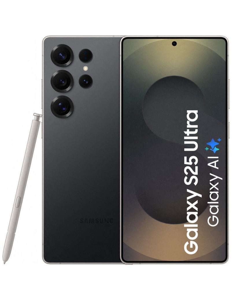 Samsung Galaxy S25 Ultra 5G 256GB Titanium Black, Telecommunicatie, Mobiele telefoons | Samsung, Nieuw, 256 GB, Zonder abonnement