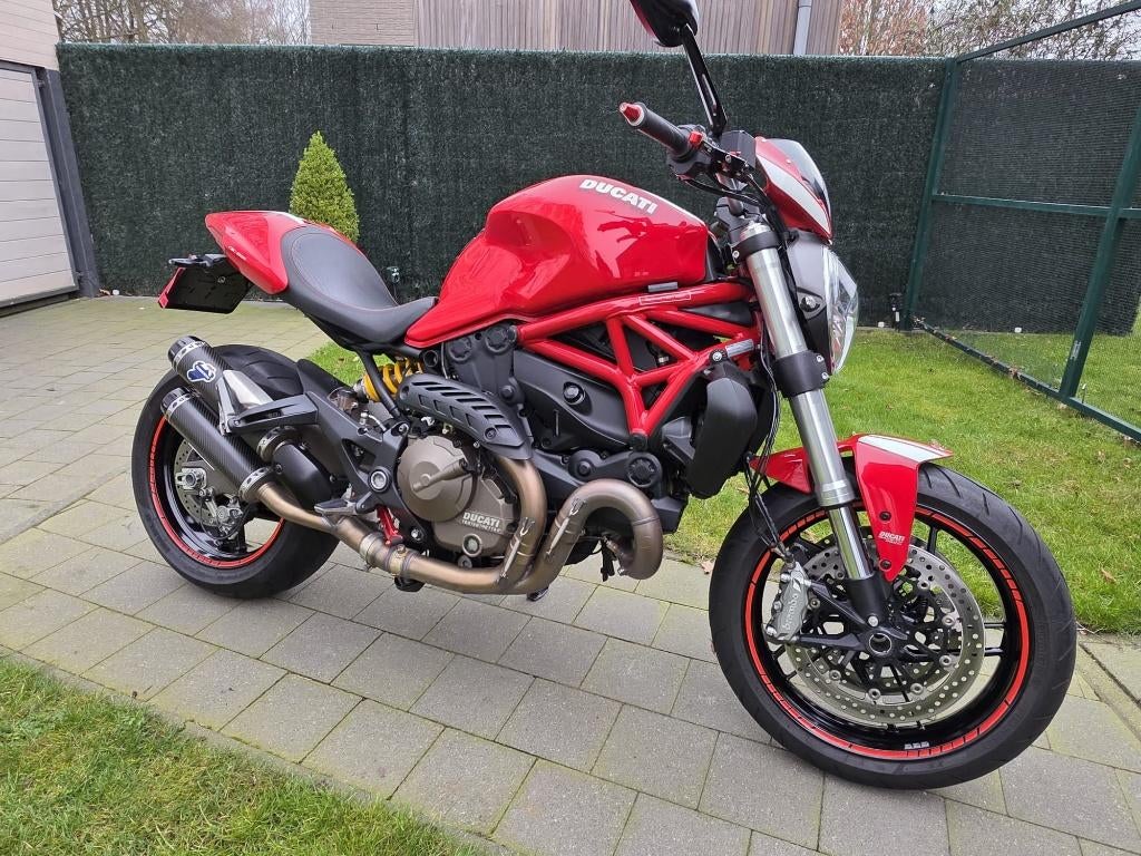 ducati Monster 821 stripe