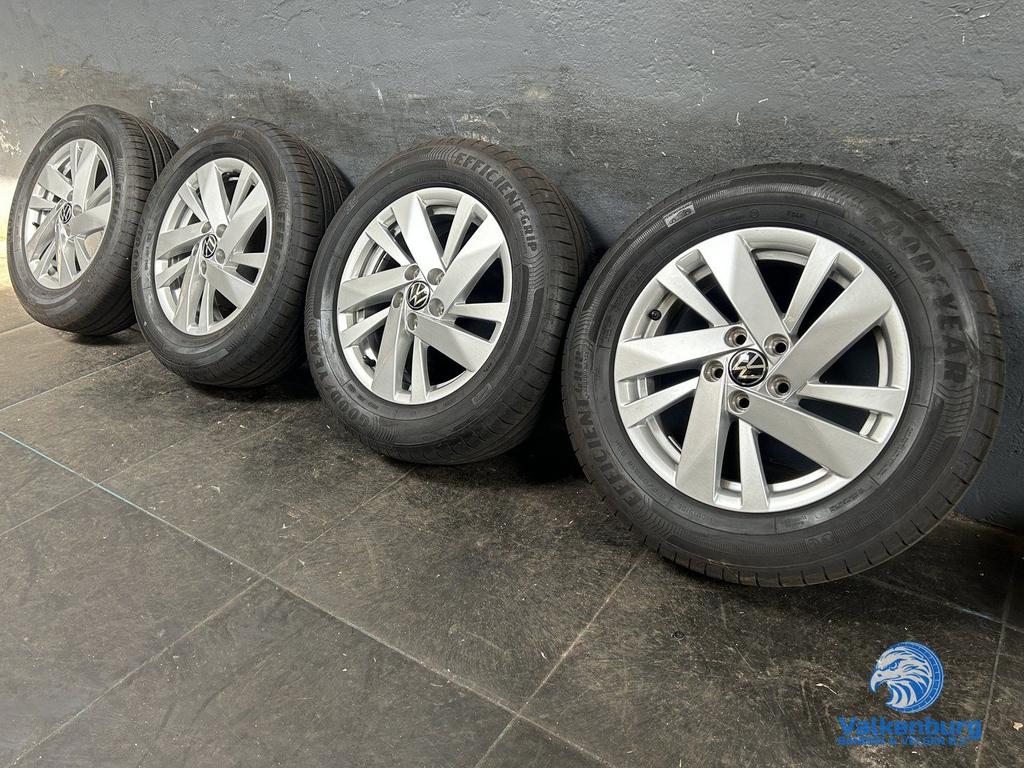 7mm! Originele VW Polo 6 2G AW Ronda 15 inch velgen 5x100 zo, Auto-onderdelen, Gebruikt, 15 inch, -, -