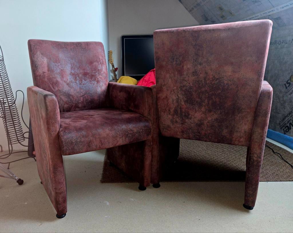 2x 1 zit zetel., Huis en Inrichting, Fauteuils, Ophalen