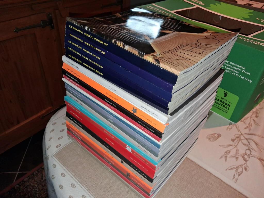 tijdschrift Boat International, Ophalen, 1980 tot heden, Tijdschrift