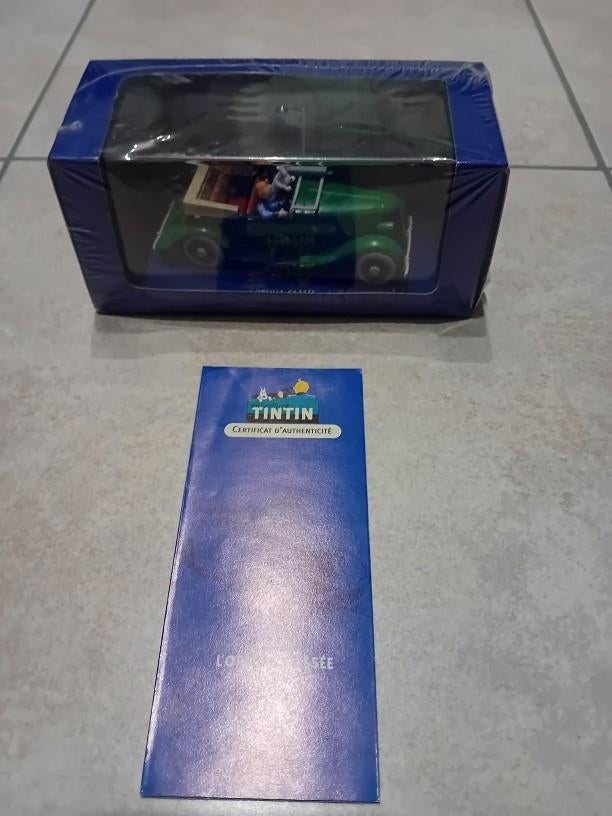 Kuifje auto nr 08 De wagen met mitrailleur GESEALD, Enlèvement ou Envoi, Tintin, Neuf, Autres types