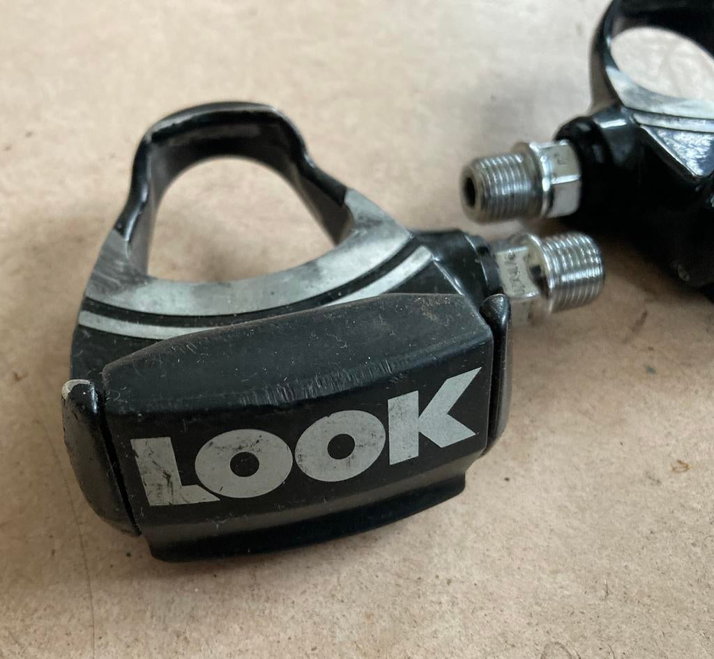 Pédales à clic Campagnolo + Shimano, Enlèvement, Utilisé, Général, Pédalier ou Pédales