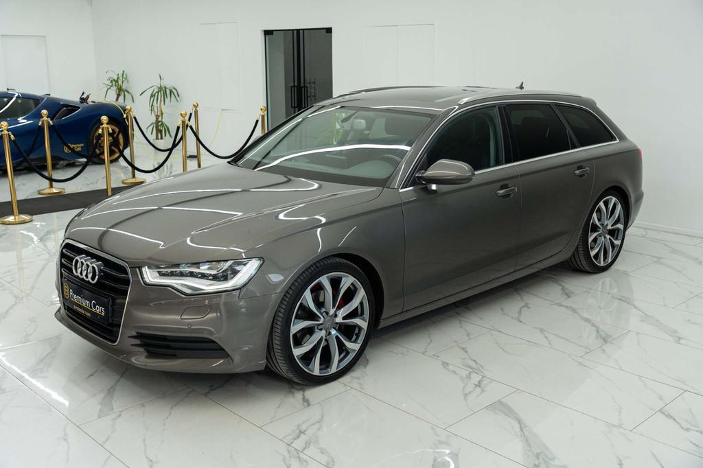 Audi A6 2.0TDI aut. break luxury line! handelaar / export!, Auto's, Audi, Automaat, Euro 5, Gebruikt, Zwart