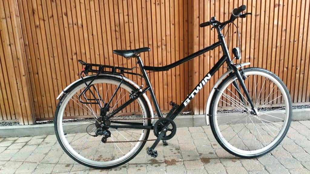 Herenfiets B-Twin, Fietsen en Brommers, Ophalen, 28 inch