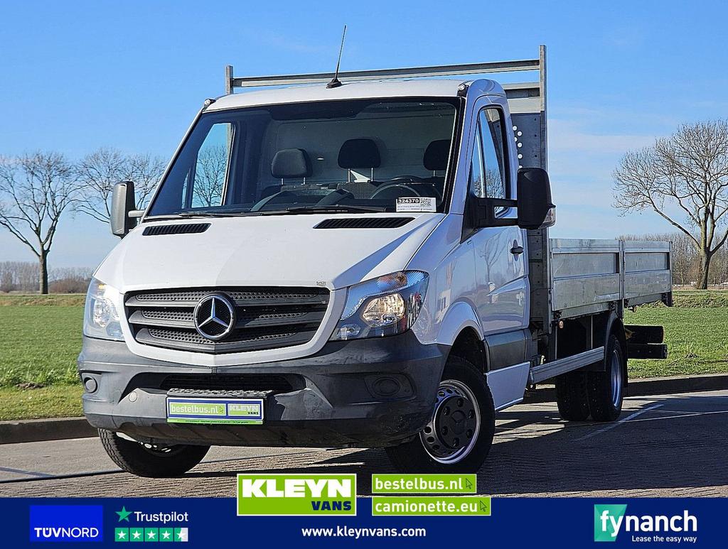 Mercedes-Benz SPRINTER 514 Open-Laadbak 5MTR XL, Wit, Mercedes-Benz, Bedrijf, Te koop