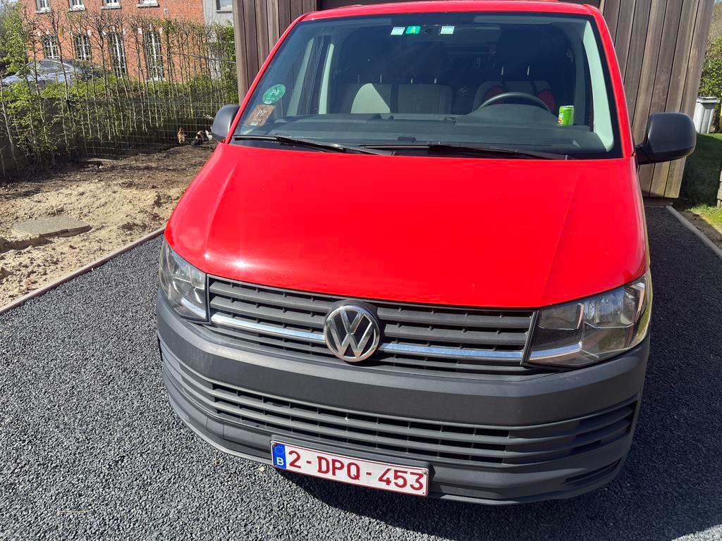 Volkswagen Transporter t6 150pk tdi dsg, Auto's, 4 deurs, 4 cilinders, Navigatiesysteem, Diesel