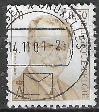 Belgique 2001 - Yvert 2975 /OBP 2980 - Roi Albert II (ST), Timbres & Monnaies, Envoi, Affranchi, Oblitéré, Maison royale