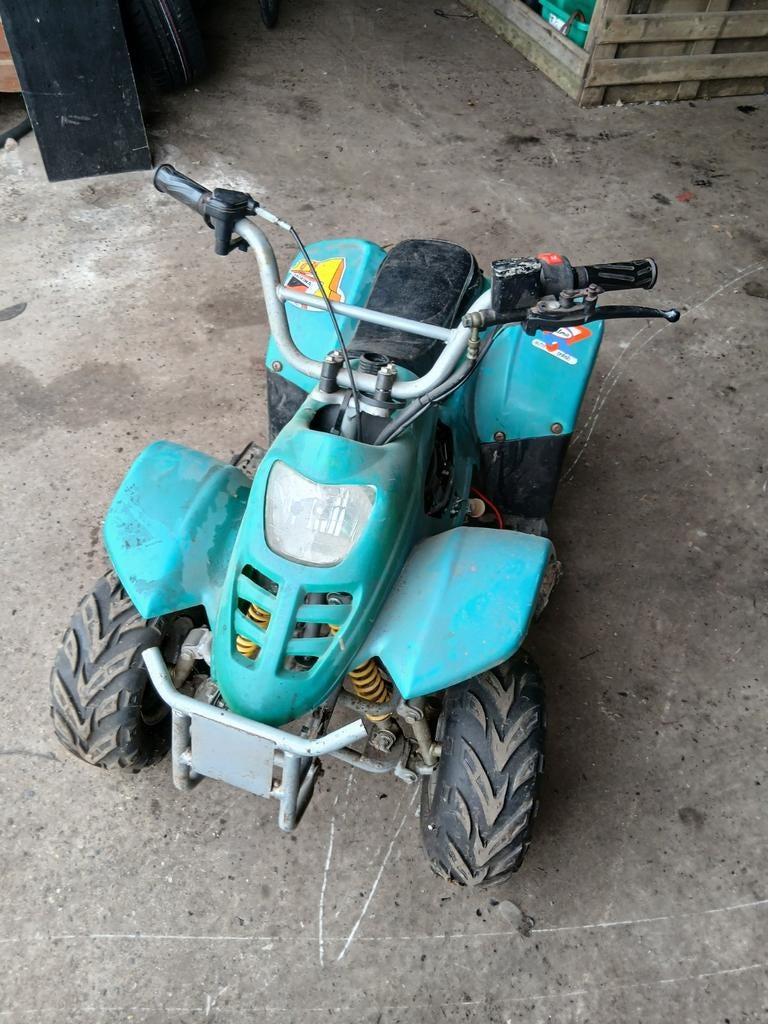 Kinderquad 125 cc  voor onderdelen of opmaak, Enlèvement