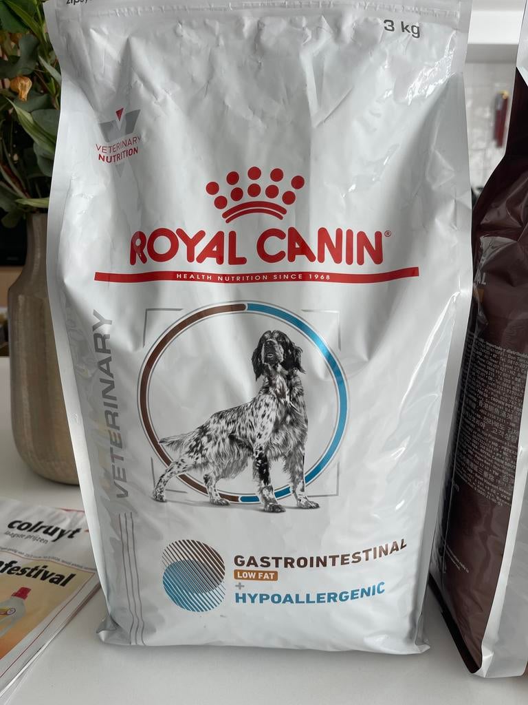 Royal Canin Gastrointenstinal low fat + hypoallergenic, Ophalen, Hond