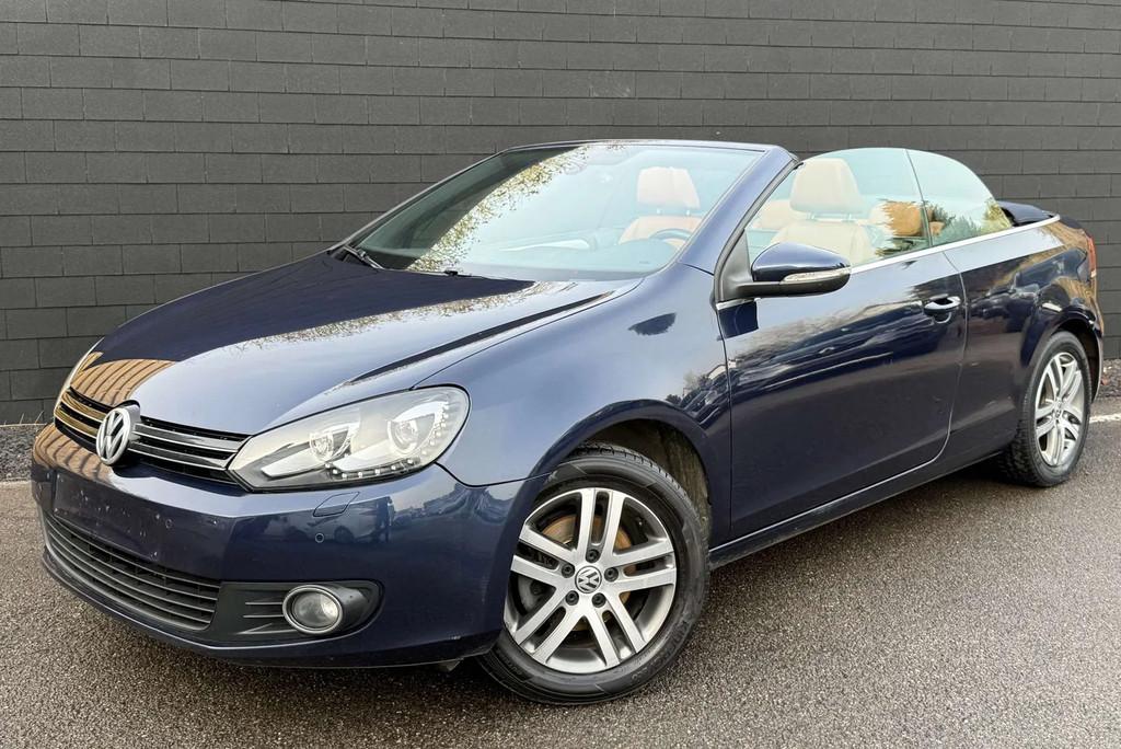 Volkswagen Golf Cabriolet 1.4 TSI+NAVI+AIRCO+CUIR+XENON+SIEG, Autos, Volkswagen, Entreprise, Achat, Golf, ABS, Air conditionné