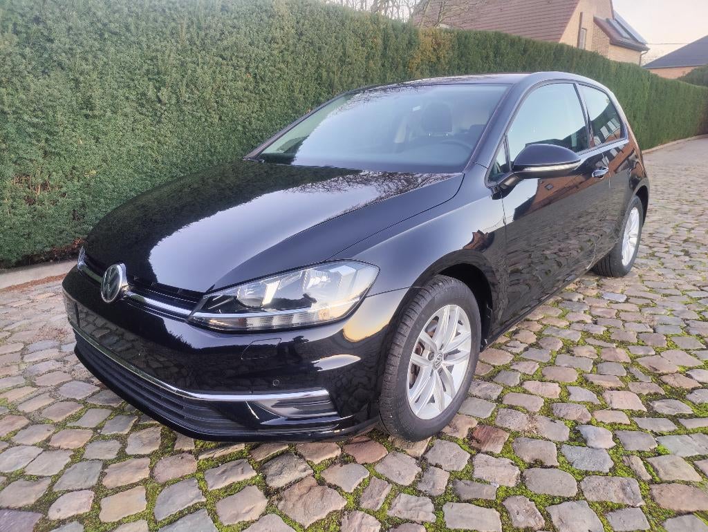 Volkswagen Golf 1.5 TSI ACT DSG Comfortline, Auto's, Stof, 1498 cc, Zwart, Bedrijf