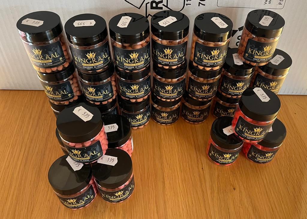 Dumbell wafters 28 stuks (NIEUW), Watersport en Boten, Hengelsport | Karpervissen, Ophalen, Nieuw, Overige typen