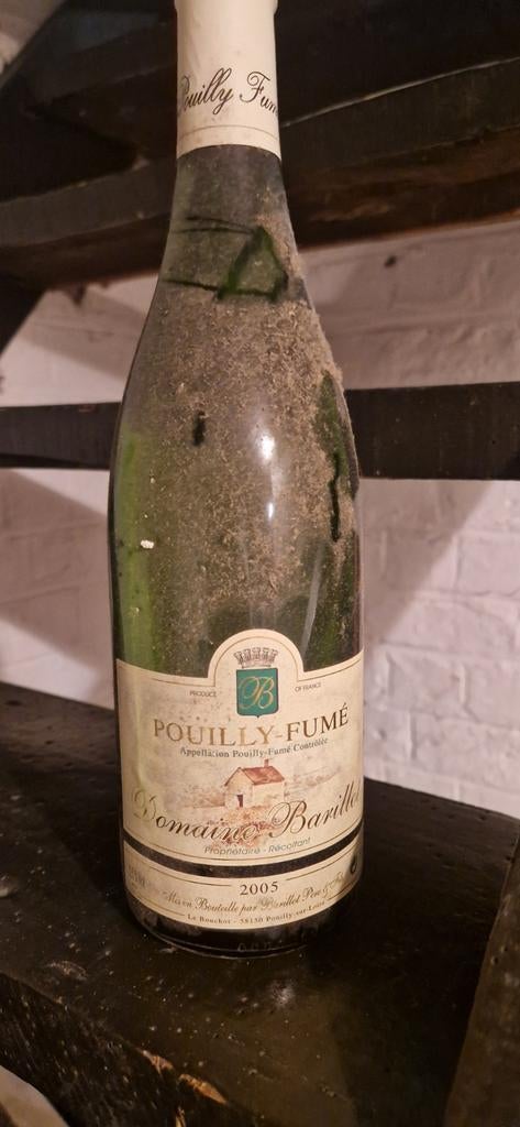Vin POUILLY- FUMÉ ( DOMAINE BARILLOT) 2005, Collections, Enlèvement