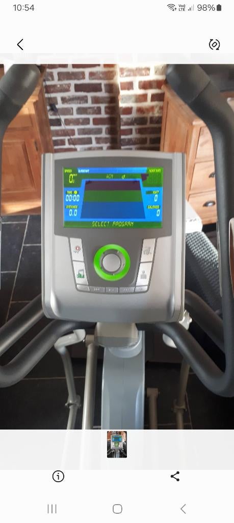 Crosstrainer  tunturi c45, Enlèvement, Utilisé, Autres matériaux, Jambes