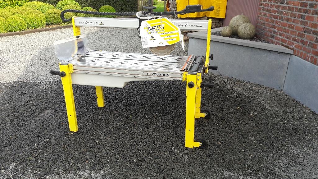 Waterzaag voor keramische tegels tot 100cm, Doe-het-zelf en Bouw, Ophalen, Gebruikt, 1000 watt of meer, Overige typen