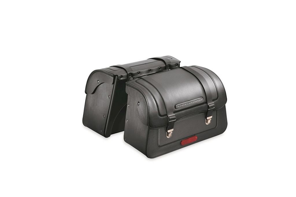 Sacoches latérales OEM Harley Softail, Motos, Accessoires | Valises & Sacs, Comme neuf, Enlèvement