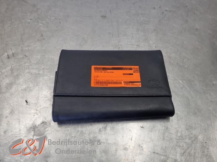 Instructie Boekje van een Toyota Pro-Ace, Gebruikt, -, -, Ophalen of Verzenden