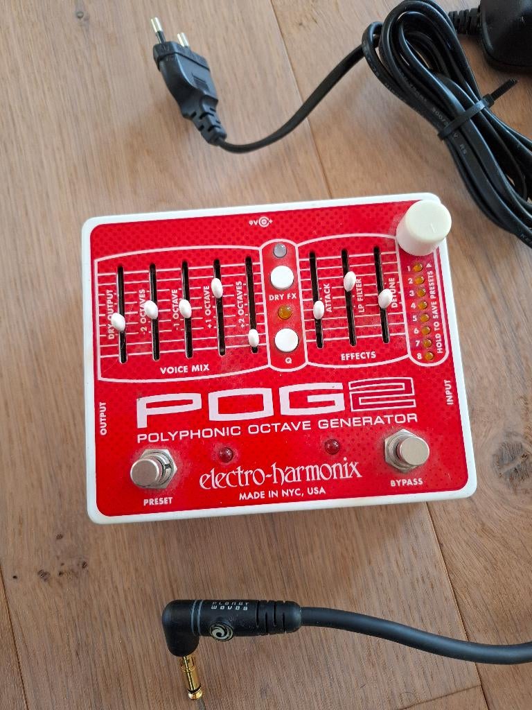 Electro harmonix pog2 pog 2 octave pedal, Muziek en Instrumenten, Ophalen of Verzenden, Zo goed als nieuw, Multi-effect