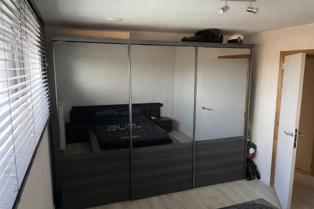 3deurs kleerkast, Huis en Inrichting, Kasten | Kleerkasten, Ophalen, Gebruikt, Met deur(en)