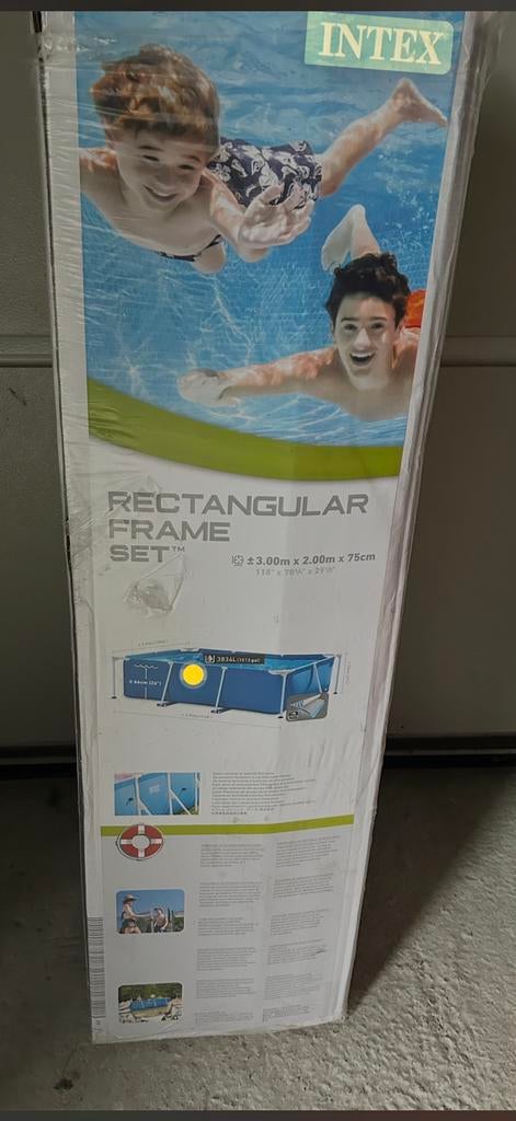 Intex zwembad, Tuin en Terras, Zwembaden, Ophalen, Zo goed als nieuw
