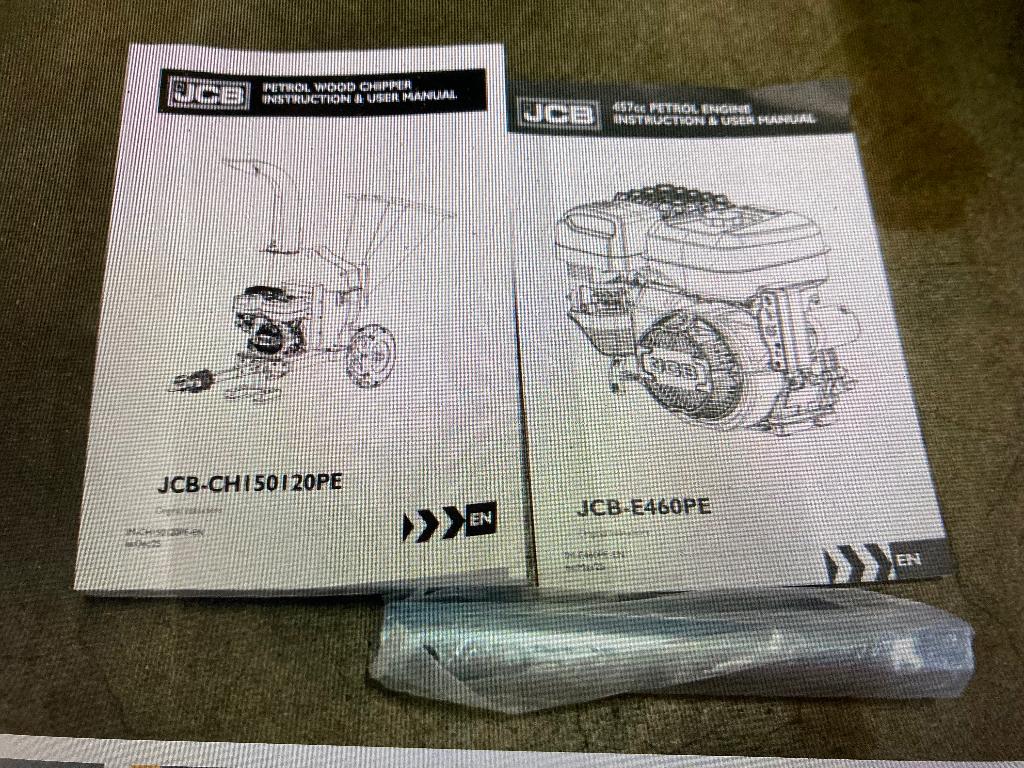 Hakselaar JCB CH150120PE, Tuin en Terras, Hakselaars, Nieuw, Benzine, Ophalen