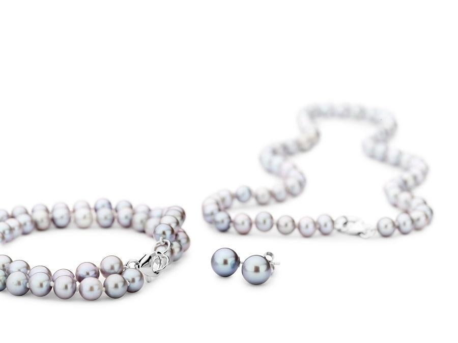 lot de 83 bijoux d'argent en perles, Enlèvement ou Envoi, Neuf, Argent, Argent