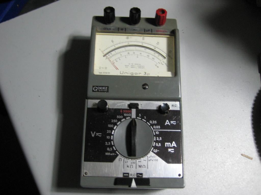 Multimètre Unigor 3P, Bricolage & Construction, Instruments de mesure, Enlèvement ou Envoi, Utilisé