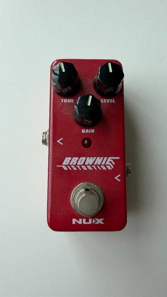 Nux Brownie distortion pedal, Muziek en Instrumenten, Effecten, Ophalen, Zo goed als nieuw, Distortion, Overdrive of Fuzz