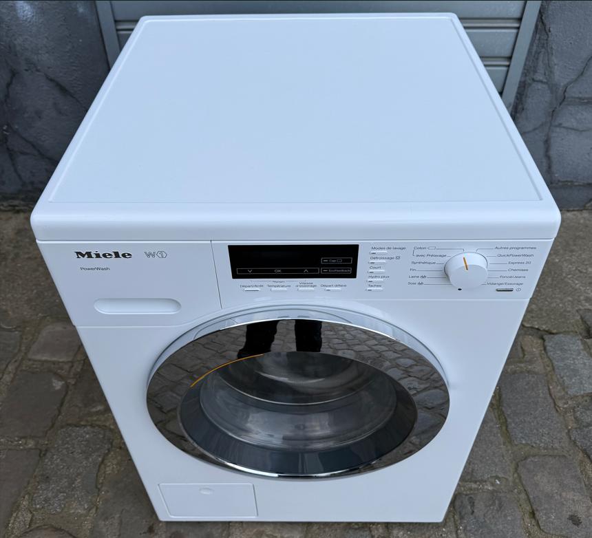 Garantie 1ans Lave linge Miele W1/8 kg.1600ess. A+++ Vapeur, Elektronische apparatuur, Wasmachines, Zo goed als nieuw, Voorlader