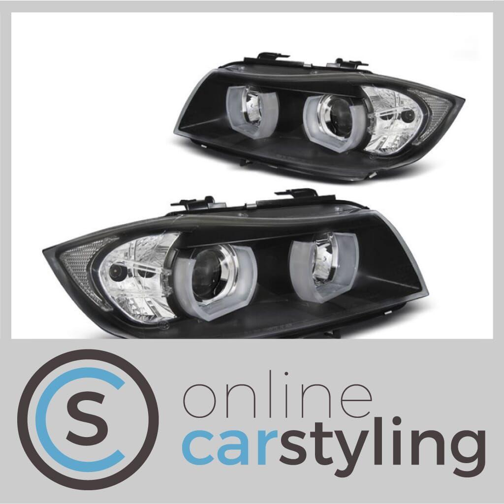 Angel eyes koplampen BMW 3-Serie E90 / E91 3D LED, -, -, Nieuw, Ophalen of Verzenden