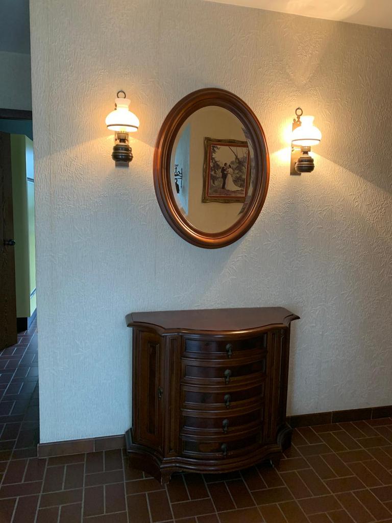 Mooi halmeubel in retrostijl, Ophalen, Gebruikt