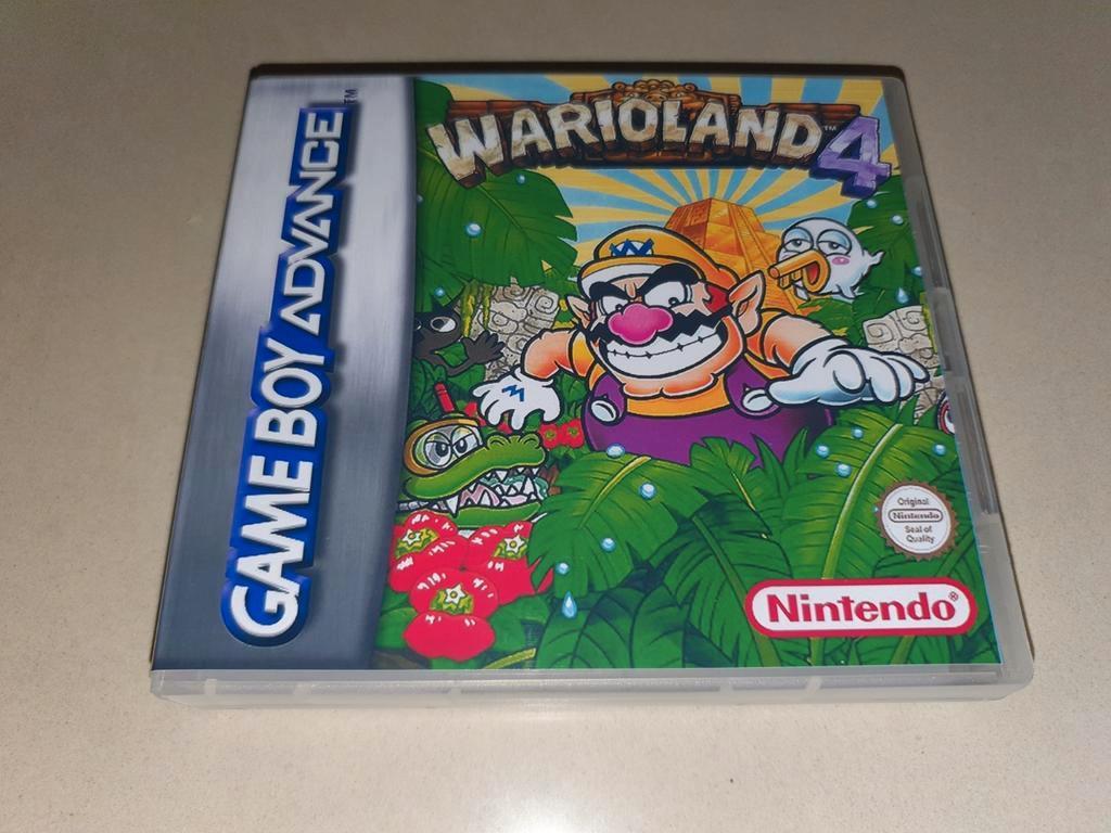 Wario Land 4 Game Boy Advance GBA Game Case, Games en Spelcomputers, Games | Nintendo Game Boy, Zo goed als nieuw, Verzenden