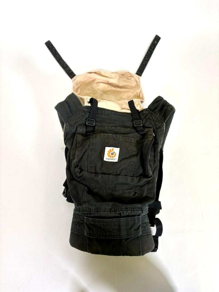 Porte-bébé Ergobaby noir et beige - Classic, Autres marques, Porte-bébé, Enlèvement ou Envoi, Utilisé