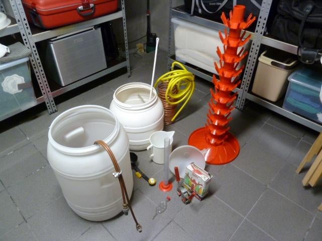 Brouwmateriaal allerlei, Ophalen, Gebruikt