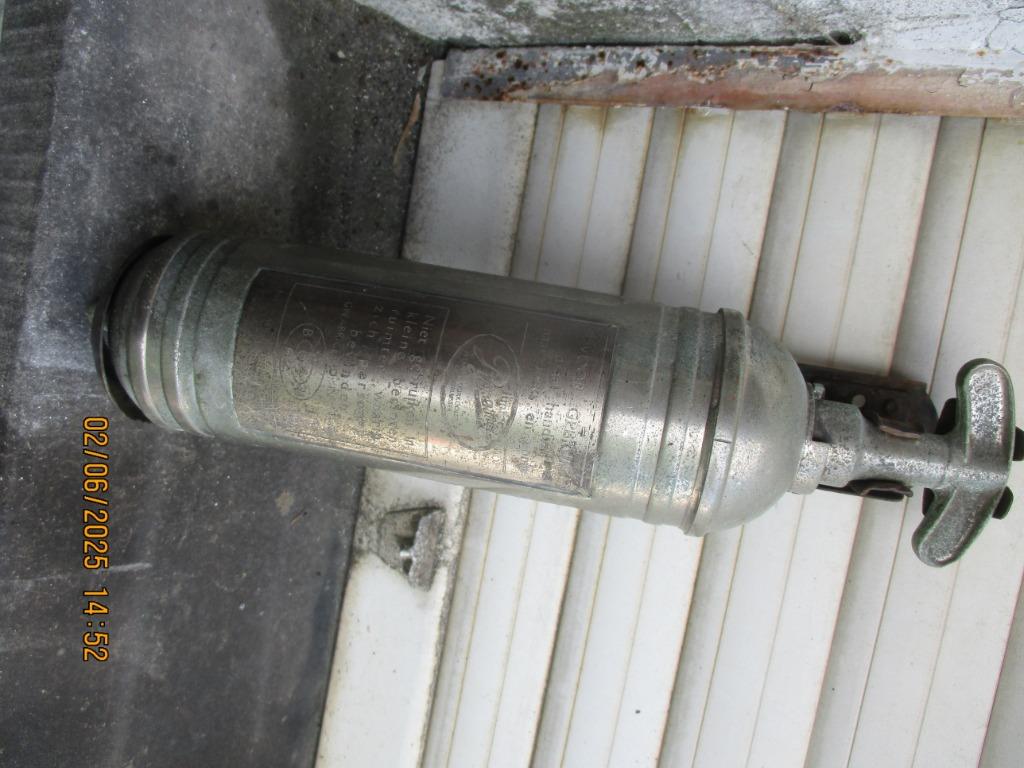 extincteur au pyrène, Collections, Enlèvement ou Envoi, Autres, Autres types