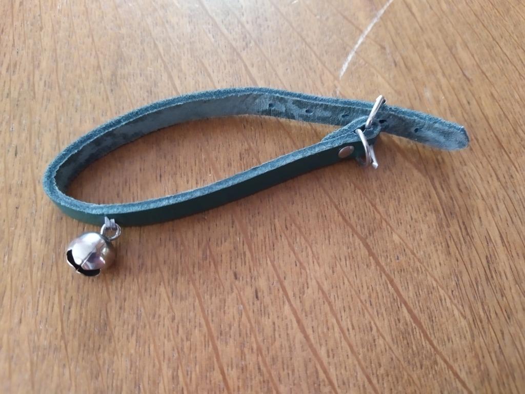 Collier chat avec clochette - longueur 25 cm, Enlèvement ou Envoi, Utilisé