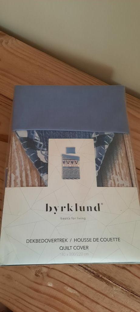 Nouvelle parure de lit pour 1 personne, Neuf, Enlèvement ou Envoi, Housse de couette, Bleu