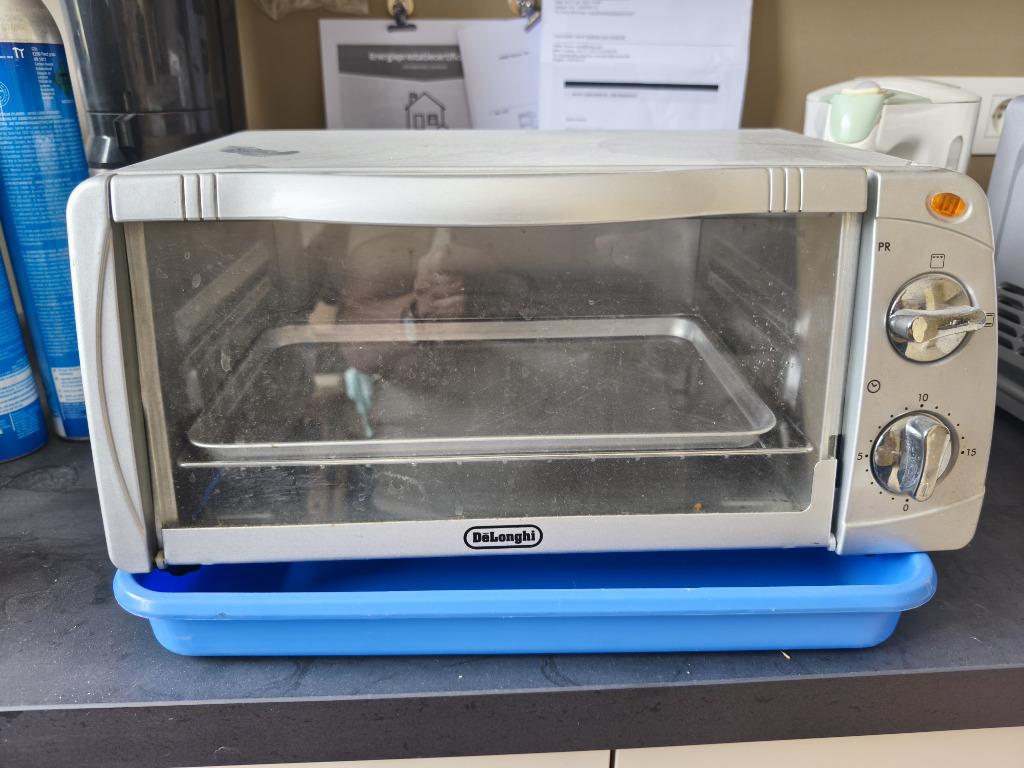 2 elektrische oventjes met grill:DeLonghi en Cuisinier, Elektronische apparatuur, Ovens, Ophalen, Gebruikt, Vrijstaand, Oven met grill