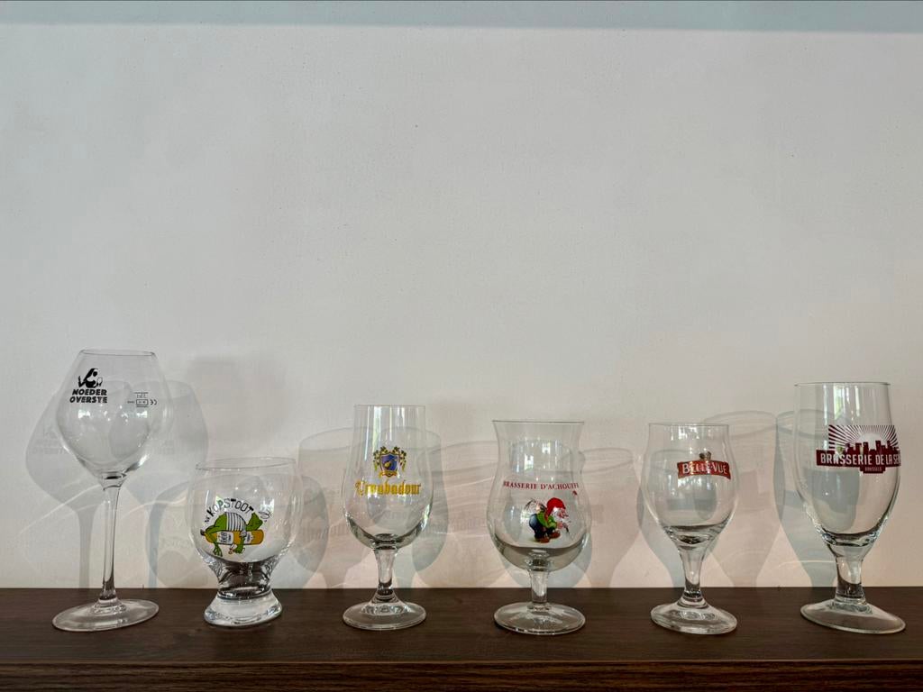 Bierglazen allerlei, Verzamelen, Ophalen, Nieuw, Bierglas