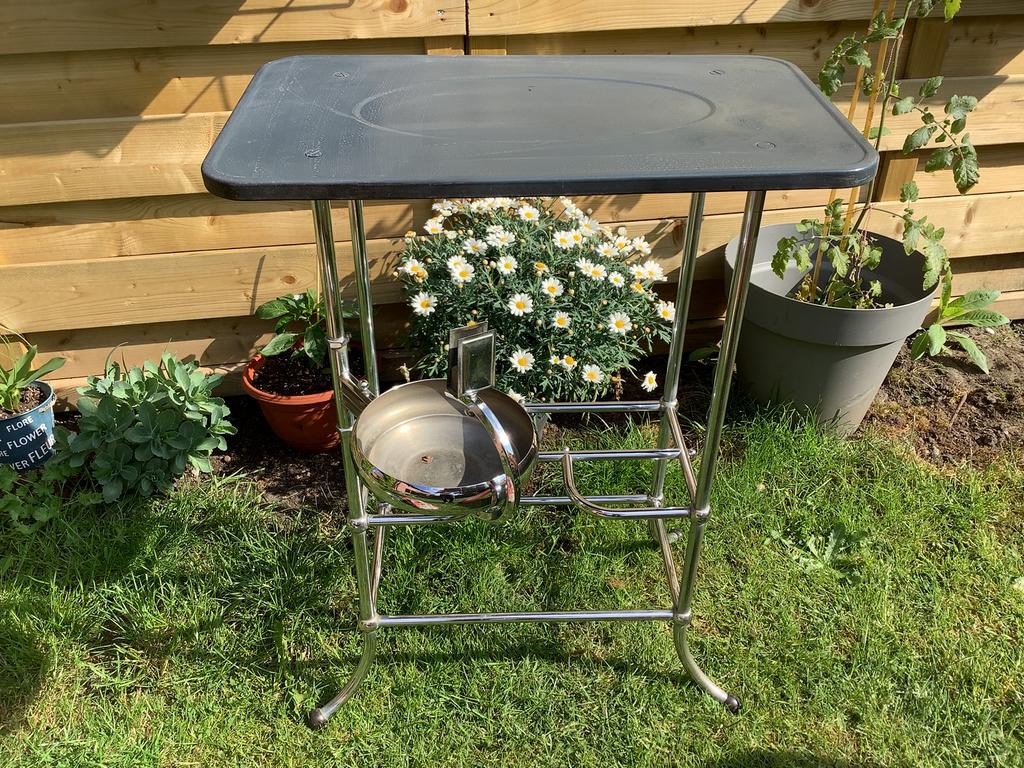 Bijzettafel De Meyere, Art deco, Moins de 55 cm, Enlèvement, Utilisé