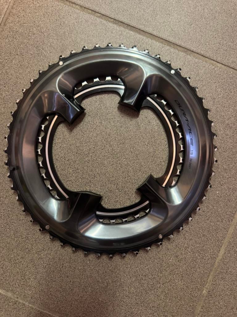 Plateaux Shimano Dura Ace 9100 - 52/36, Pédalier ou Pédales, Enlèvement ou Envoi, Vélo de course, Utilisé