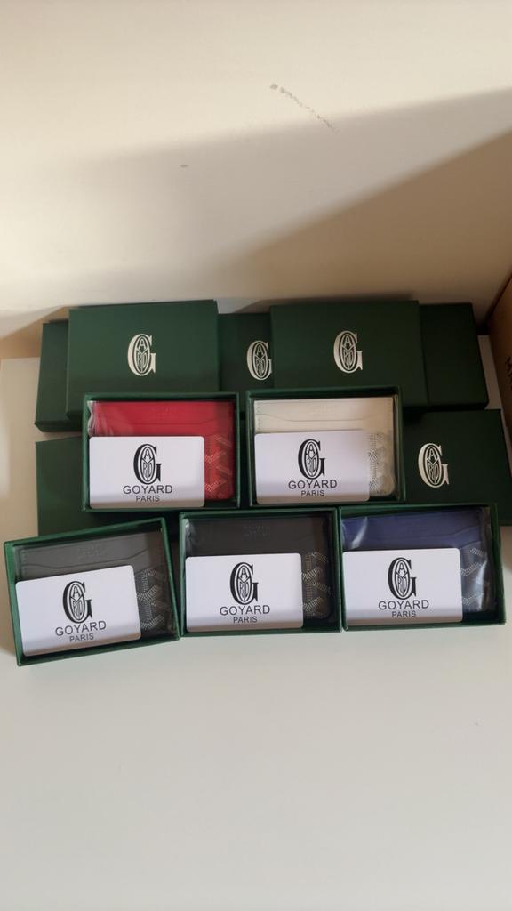 porte-bouteilles Goyard, Bijoux, Sacs & Beauté, Porte-monnaie & Portefeuilles, Enlèvement ou Envoi, Neuf, Autres couleurs, Autres marques