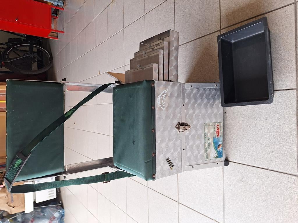 Visstoel,viskist, Ophalen