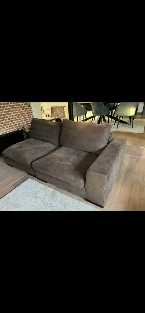 Sofa / divan / canapé 2 ou 4 pieces 120cm x 120cm en duvet, Maison & Meubles, Canapés | Salons, Utilisé, Enlèvement