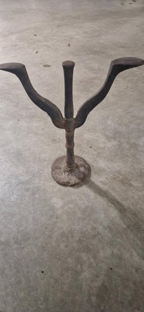 Antieke gietijzeren schoenleest, Antiek en Kunst, Ophalen