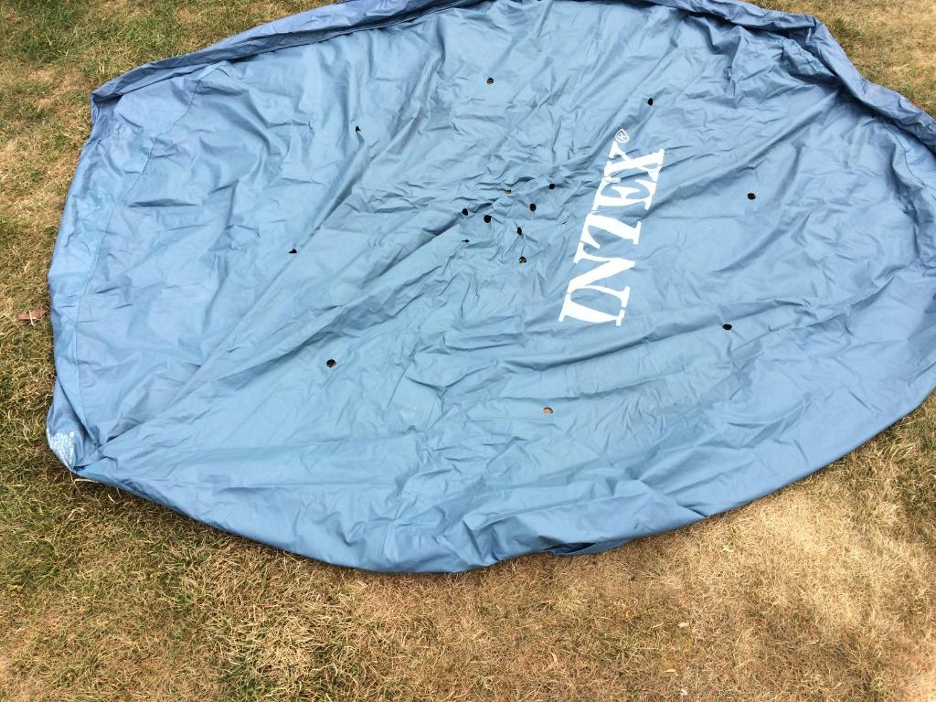 Afdekzeil Intex rond model: 8' x 12" EA 11 RO, Ophalen, Gebruikt, Afdekzeil